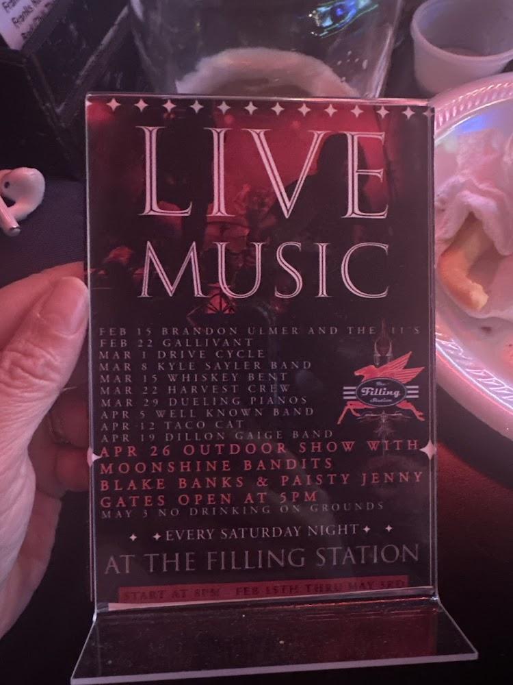 The Filling Station Menu image 3